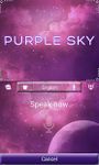 Purple Sky GO Keyboard Theme obrazek 6