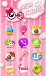 Imagem 4 do Pinky Cat GO Launcher Theme