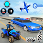 Icône apk US Police limousine Car Quad Bike Transporter Game