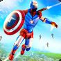 Captain Superhero Flying Robot Rescue apk icono