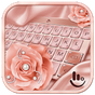 Icône apk Pink Rose Gold Keyboard Theme
