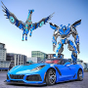 Полиция США Transform Unicorn Robot Car Flying Hor APK