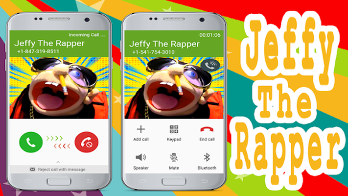 Downloaden Sie Die Kostenlose Jeffy The Rapper Puppet Fake Call Prank Apk Fur Android