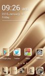 Gold  GO Launcher Theme imgesi 2