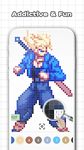 Color by Number - Super Saiyan Sandbox Pixel 이미지 