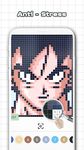 Color by Number - Super Saiyan Sandbox Pixel Bild 1