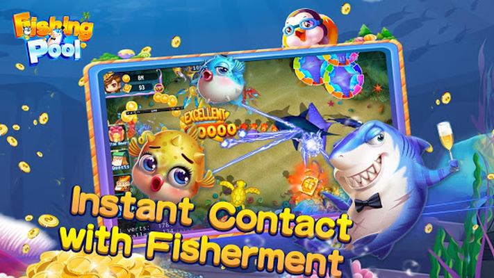 Fishing Pool-Free Slots,Fishing Saga APK - Free download for Android
