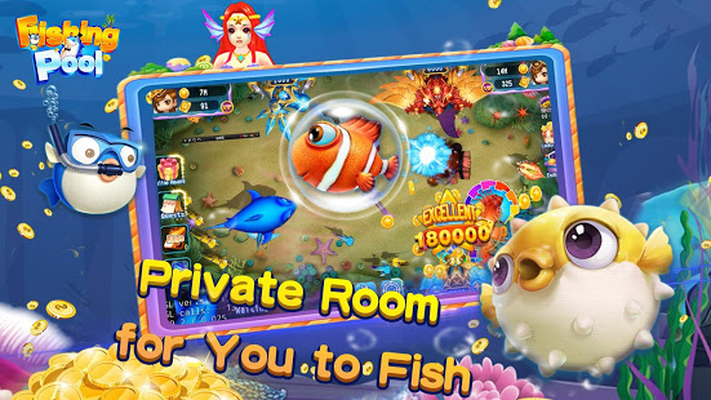 Fishing Pool-Free Slots,Fishing Saga APK - Free download for Android