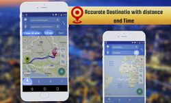 sesli gps sürüş: gps navigasyon yönü imgesi 3