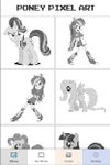 Imagem 4 do Pixel art Coloring by numbers for  little pony