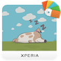 XPERIA™ Dotted Dog Theme APK