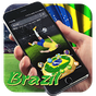 Ícone do apk 3D Brazil Football Theme