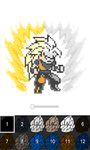 Imagem  do Pixel-Art DBZ Paint By Number Bakugan