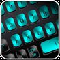 Black Blue Metal Keyboard APK