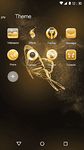 Glitter Golden - Butterfly Theme for Android imgesi 2