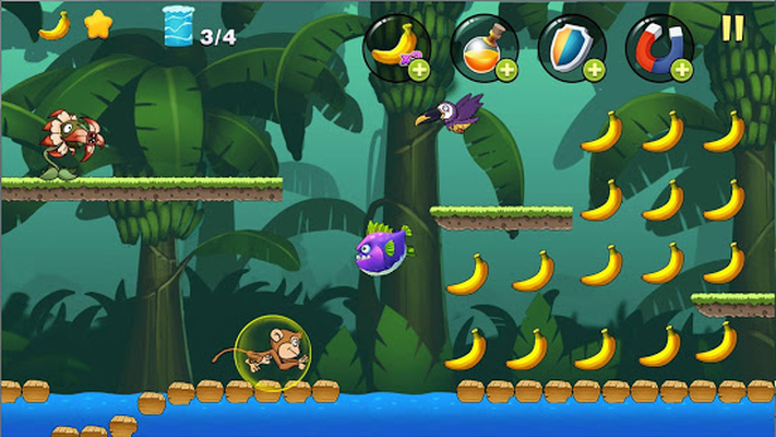 Super Macaco Saltador: Banana APK (Android Game) - Baixar Grátis