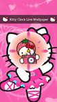 Kitty Clock Live Wallpaper ảnh số 2