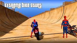 Spiderman Impossible Mega Ramp Vélo BMX Track image 