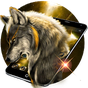 Golden Noble Wolf Theme APK