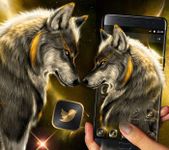 Golden Noble Wolf Theme afbeelding 1