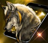 Golden Noble Wolf Theme afbeelding 3