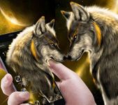 Golden Noble Wolf Theme afbeelding 4