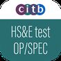 Icoană CITB op/spec HS&E test 2018
