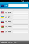 Captura de tela do apk Currency converter 1