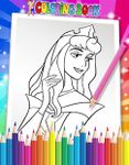 Imagine How To Color Disney Princess - Coloring Pages 1