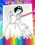 Imagine How To Color Disney Princess - Coloring Pages 3