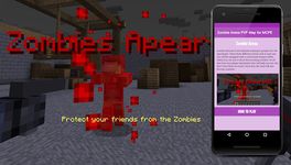 Zombie Arena PVP map for MCPE image 