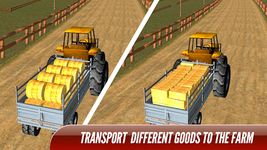 Tractor Trolley Real Farming Tractor 3D image 