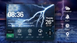 Daily Local Weather Forecast Clock Widget image 9