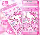 Pink Princess Kitty Theme image 2