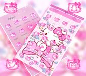Gambar Tema Pink Princess Kitty 5