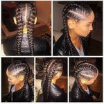 Cornrow Hairstyle afbeelding 