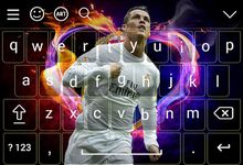 Imagem  do CR7 Cristiano Ronaldo 2018 Keyboard