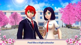 Anime High School Teenagers Life Simulator image 