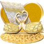 3D Luxury Lovely Couple Swan Theme APK