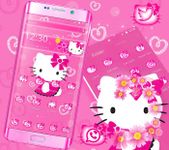 Cute Kitty Pink Cat Theme imgesi 1