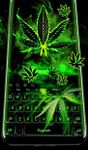 Gambar Neon Weed Keyboard Theme 