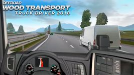 Offroad Wood Transport Truck Driver 2018 afbeelding 1