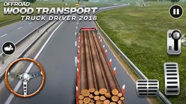 Offroad Wood Transport Truck Driver 2018 afbeelding 3