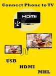 HDMI Connector (mhl/hdmi/usb ScreenMirroring) 이미지 1