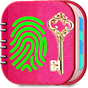 Icône apk Journal intime rose avec mot de passe pour filles