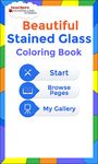 Stained Glass Coloring Book image 