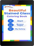 Stained Glass Coloring Book image 6