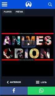 Doação para o Site Animes Órion versão Mobile.