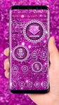 Картинка  Purple Glitter Sparkling Theme