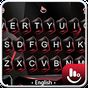 Ícone do apk Tema de teclado vermelho preto simples de negócios